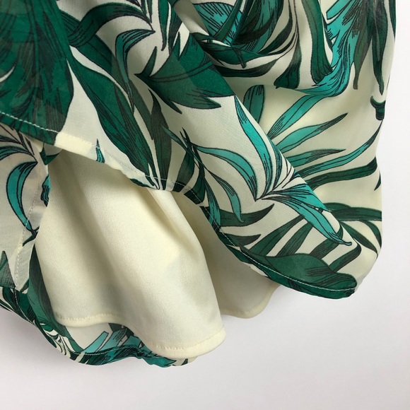 Japna Tank Top Leaf Pattern Strap Detail - Picture 6 of 7